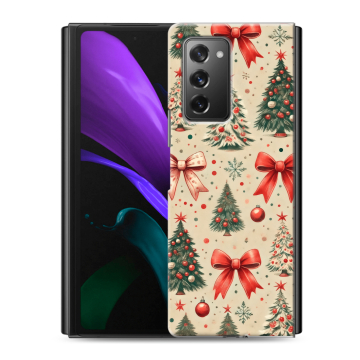 Пластиковый чехол на Samsung Galaxy Z Fold 2 с принтом Новый год Пластиковый чехол на Samsung Galaxy Z Fold 2 с принтом Новый год