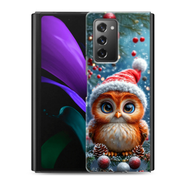 Пластиковый чехол на Samsung Galaxy Z Fold 2 с принтом Новый год Пластиковый чехол на Samsung Galaxy Z Fold 2 с принтом Новый год