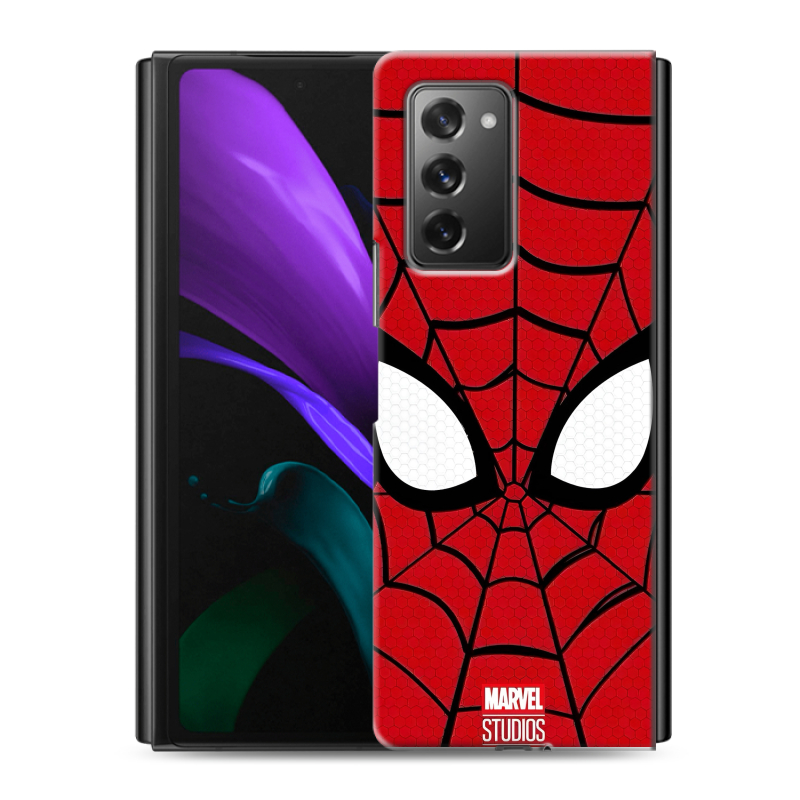 Пластиковый чехол на Samsung Galaxy Z Fold 2 с принтом человек паук spiderman Пластиковый чехол на Samsung Galaxy Z Fold 2 с принтом человек паук spiderman
