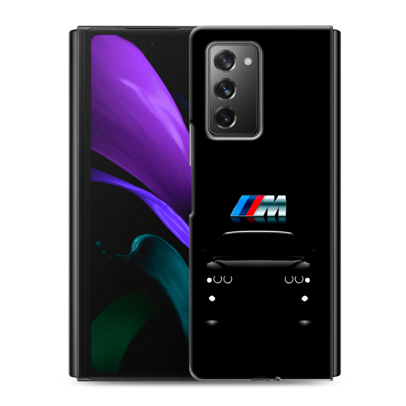 Пластиковый чехол на Samsung Galaxy Z Fold 2 с принтом БМВ BMW Пластиковый чехол на Samsung Galaxy Z Fold 2 с принтом БМВ BMW