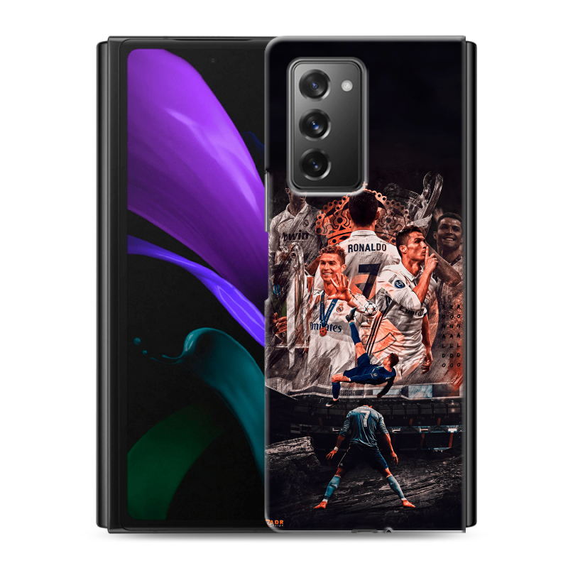 Пластиковый чехол на Samsung Galaxy Z Fold 2 с принтом Реал Роналдо Real Ronaldo Пластиковый чехол на Samsung Galaxy Z Fold 2 с принтом Реал Роналдо Real Ronaldo