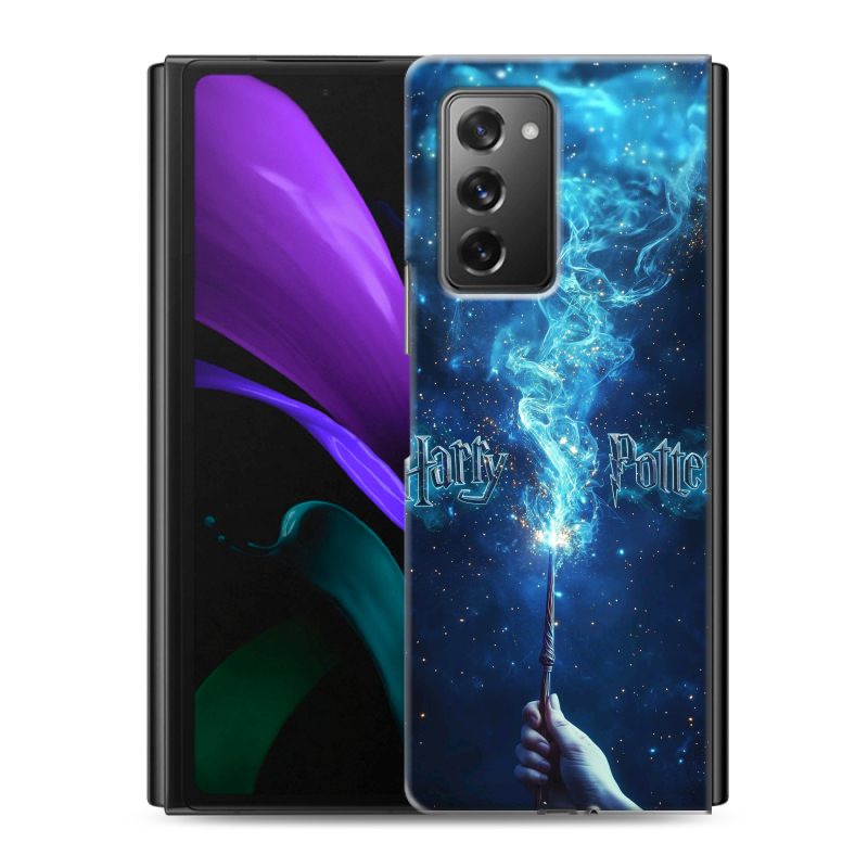 Пластиковый чехол на Samsung Galaxy Z Fold 2 с принтом Harry Potter Гарри Поттер Пластиковый чехол на Samsung Galaxy Z Fold 2 с принтом Harry Potter Гарри Поттер
