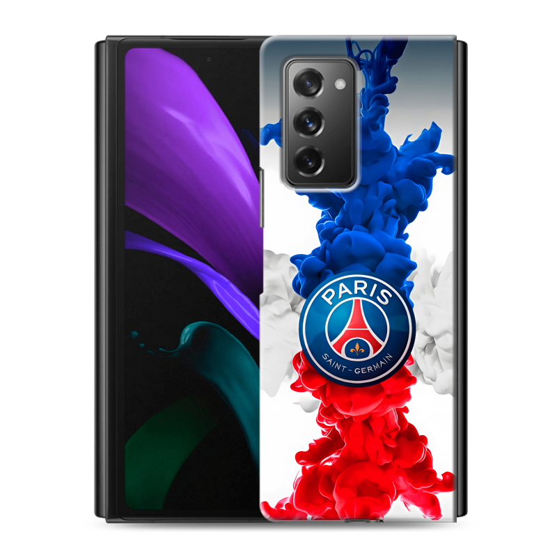 Пластиковый чехол на Samsung Galaxy Z Fold 2 с принтом PSG ПСЖ Пластиковый чехол на Samsung Galaxy Z Fold 2 с принтом PSG ПСЖ