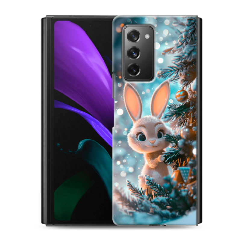 Пластиковый чехол на Samsung Galaxy Z Fold 2 с принтом Новый год Пластиковый чехол на Samsung Galaxy Z Fold 2 с принтом Новый год