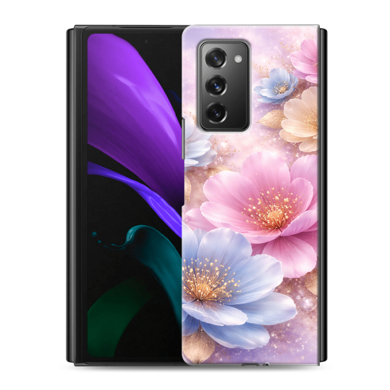 Пластиковый чехол на Samsung Galaxy Z Fold 2 с принтом женский Пластиковый чехол на Samsung Galaxy Z Fold 2 с принтом женский