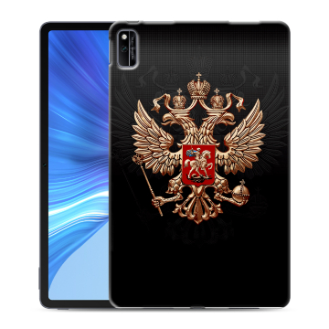 Силиконовый чехол на планшета Huawei Honor Pad V6 с принтом Герб России Силиконовый чехол на планшета Huawei Honor Pad V6 с принтом Герб России