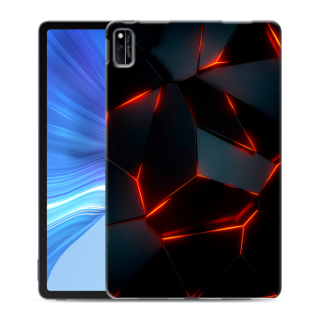 Силиконовый чехол на планшета Huawei Honor Pad V6 с принтом Яркие абстракции Силиконовый чехол на планшета Huawei Honor Pad V6 с принтом Яркие абстракции