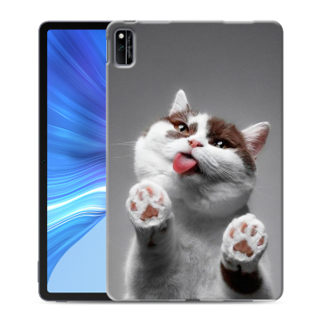 Силиконовый чехол на планшета Huawei Honor Pad V6 с принтом Коты Силиконовый чехол на планшета Huawei Honor Pad V6 с принтом Коты