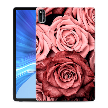 Силиконовый чехол на планшета Huawei Honor Pad V6 с принтом Цветы розы Силиконовый чехол на планшета Huawei Honor Pad V6 с принтом Цветы розы
