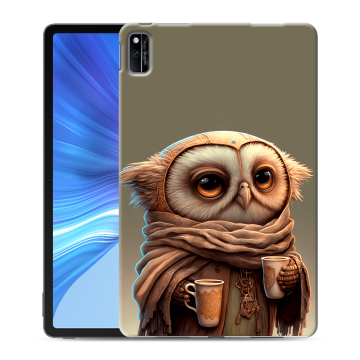 Силиконовый чехол на планшета Huawei Honor Pad V6 с принтом Сова Силиконовый чехол на планшета Huawei Honor Pad V6 с принтом Сова
