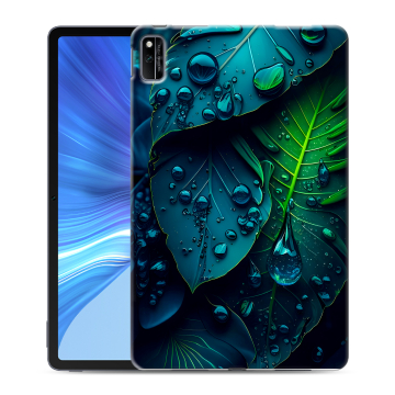 Силиконовый чехол на планшета Huawei Honor Pad V6 с принтом Листья Силиконовый чехол на планшета Huawei Honor Pad V6 с принтом Листья