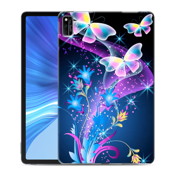 Силиконовый чехол на Huawei Honor Pad V6 с принтом Бабочки