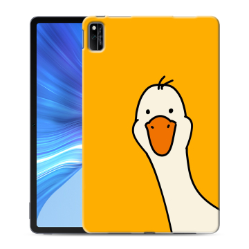 Силиконовый чехол на Huawei Honor Pad V6 с принтом Утка