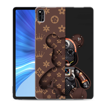 Силиконовый чехол на Huawei Honor Pad V6 с принтом Луи робот