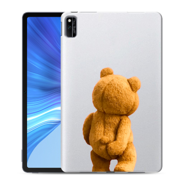 Силиконовый чехол на Huawei Honor Pad V6 с принтом Медведь