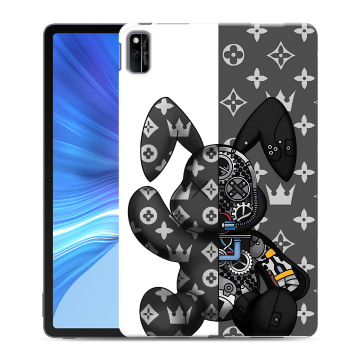 Силиконовый чехол на Huawei Honor Pad V6 с принтом Луи робот