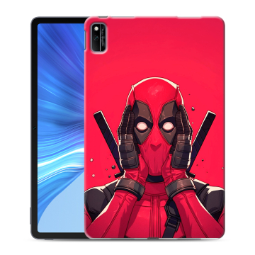 Силиконовый чехол на Huawei Honor Pad V6 с принтом Дедпул Deadpool