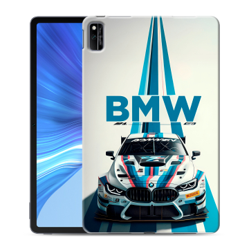 Силиконовый чехол на Huawei Honor Pad V6 с принтом БМВ BMW
