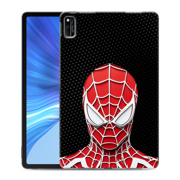 Силиконовый чехол на Huawei Honor Pad V6 с принтом человек паук spiderman