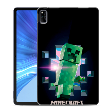 Силиконовый чехол на Huawei Honor Pad V6 с принтом Майнкрафт Minecraft