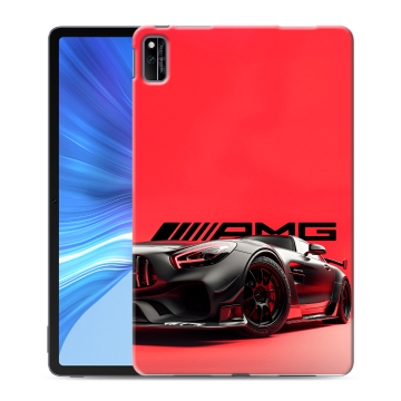 Силиконовый чехол на Huawei Honor Pad V6 с принтом Мерседес Mercedes AMG Силиконовый чехол на Huawei Honor Pad V6 с принтом Мерседес Mercedes AMG