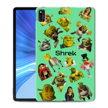 Силиконовый чехол на Huawei Honor Pad V6 с принтом Шрек Shrek Силиконовый чехол на Huawei Honor Pad V6 с принтом Шрек Shrek