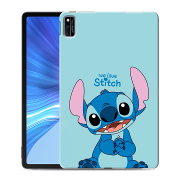 Силиконовый чехол на Huawei Honor Pad V6 с принтом Лило и Стич Силиконовый чехол на Huawei Honor Pad V6 с принтом Лило и Стич
