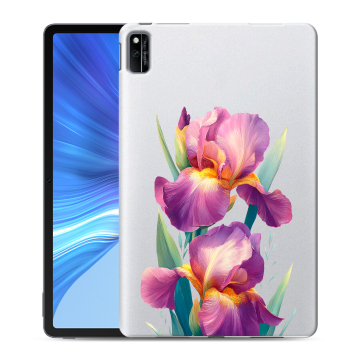 Силиконовый чехол на Huawei Honor Pad V6 с принтом Цветы орхидеи Силиконовый чехол на Huawei Honor Pad V6 с принтом Цветы орхидеи
