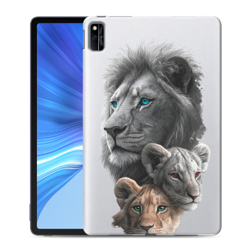 Силиконовый чехол на Huawei Honor Pad V6 с принтом Львы Силиконовый чехол на Huawei Honor Pad V6 с принтом Львы