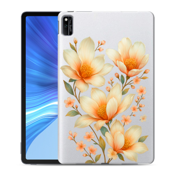 Силиконовый чехол на Huawei Honor Pad V6 с принтом Цветы Силиконовый чехол на Huawei Honor Pad V6 с принтом Цветы
