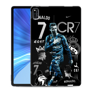 Силиконовый чехол на Huawei Honor Pad V6 с принтом Реал Роналдо Силиконовый чехол на Huawei Honor Pad V6 с принтом Реал Роналдо