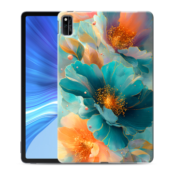 Силиконовый чехол на Huawei Honor Pad V6 с принтом Цветы Силиконовый чехол на Huawei Honor Pad V6 с принтом Цветы