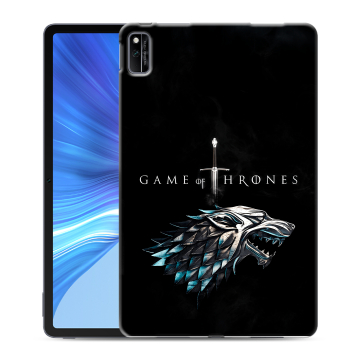 Силиконовый чехол на Huawei Honor Pad V6 с принтом Игра Престолов Game Thrones