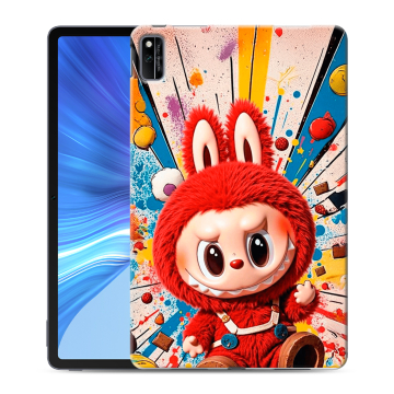 Силиконовый чехол на Huawei Honor Pad V6 с принтом Labubu Лабубу