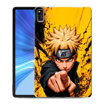 Силиконовый чехол на Huawei Honor Pad V6 с принтом Naruto Наруто