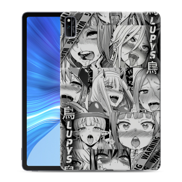 Силиконовый чехол на Huawei Honor Pad V6 с принтом Ahegao Ахегао Аниме Силиконовый чехол на Huawei Honor Pad V6 с принтом Ahegao Ахегао Аниме