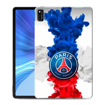 Силиконовый чехол на Huawei Honor Pad V6 с принтом PSG ПСЖ Силиконовый чехол на Huawei Honor Pad V6 с принтом PSG ПСЖ