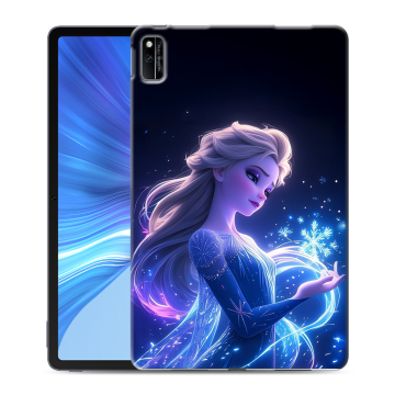 Силиконовый чехол на Huawei Honor Pad V6 с принтом Холодное сердце Frozen