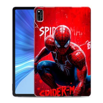 Силиконовый чехол на Huawei Honor Pad V6 с принтом Spiderman Человек паук