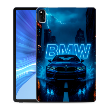 Силиконовый чехол на Huawei Honor Pad V6 с принтом BMW БМВ