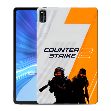 Силиконовый чехол на Huawei Honor Pad V6 с принтом Counter Strike