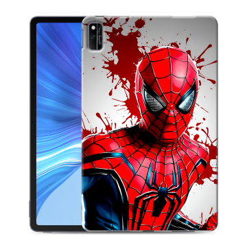 Силиконовый чехол на Huawei Honor Pad V6 с принтом Spiderman Человек паук