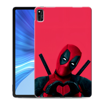 Силиконовый чехол на Huawei Honor Pad V6 с принтом Дедпул Deadpool