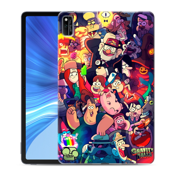 Силиконовый чехол на Huawei Honor Pad V6 с принтом Gravity Falls Гравити Фолз