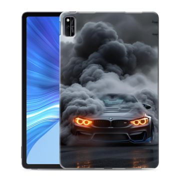 Силиконовый чехол на Huawei Honor Pad V6 с принтом BMW БМВ