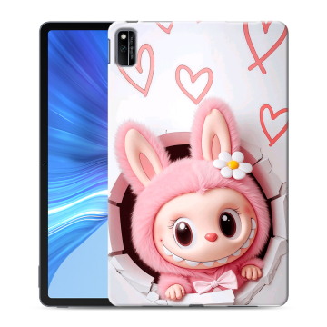Силиконовый чехол на Huawei Honor Pad V6 с принтом Labubu Лабубу Силиконовый чехол на Huawei Honor Pad V6 с принтом Labubu Лабубу