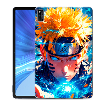 Силиконовый чехол на Huawei Honor Pad V6 с принтом Аниме Наруто Naruto