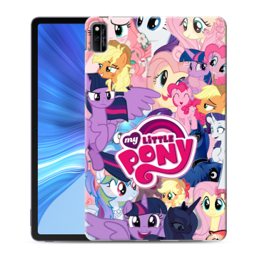Силиконовый чехол на Huawei Honor Pad V6 с принтом My little pony Дружба чудо Силиконовый чехол на Huawei Honor Pad V6 с принтом My little pony Дружба чудо