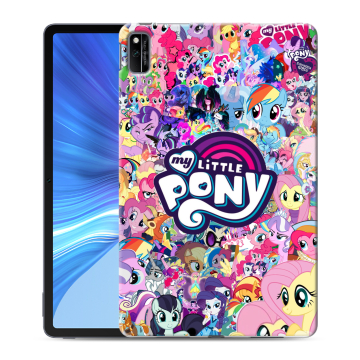 Силиконовый чехол на Huawei Honor Pad V6 с принтом My little pony Дружба чудо