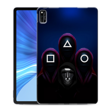 Силиконовый чехол на Huawei Honor Pad V6 с принтом Игра Кальмара Силиконовый чехол на Huawei Honor Pad V6 с принтом Игра Кальмара
